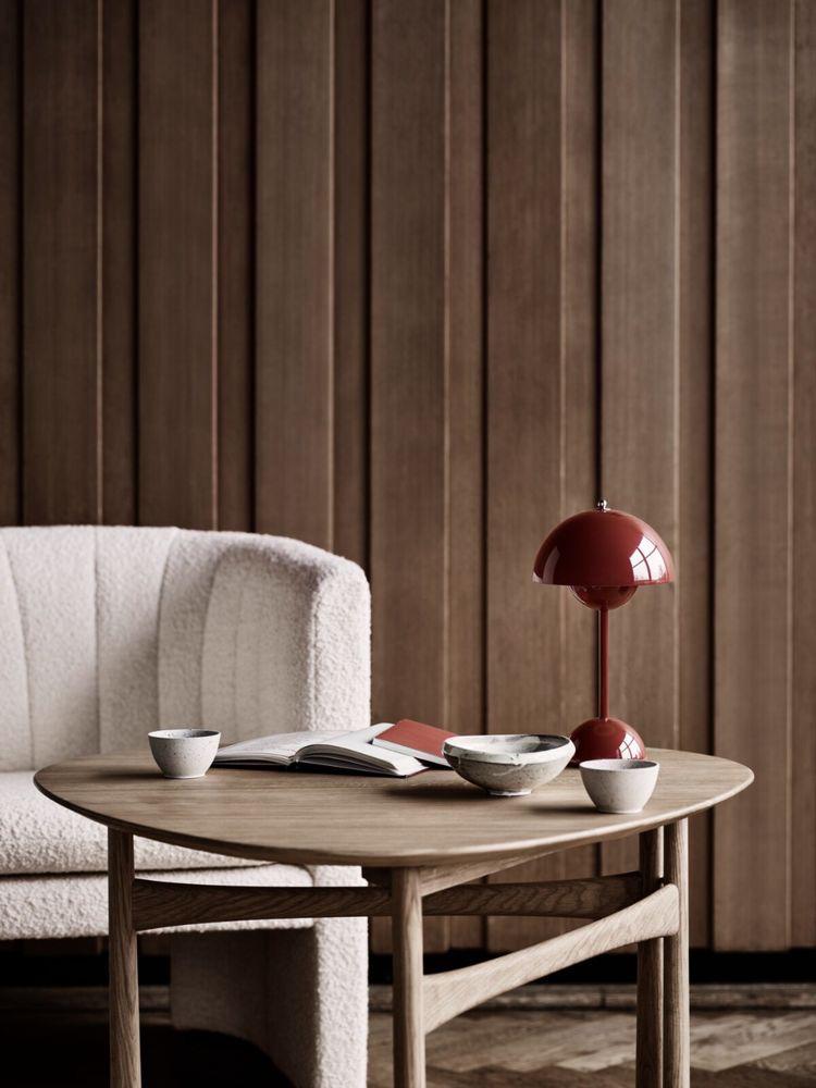 Lámpara Minimalista con Touch – Modelo Cogumelo - Minimalist House Shop