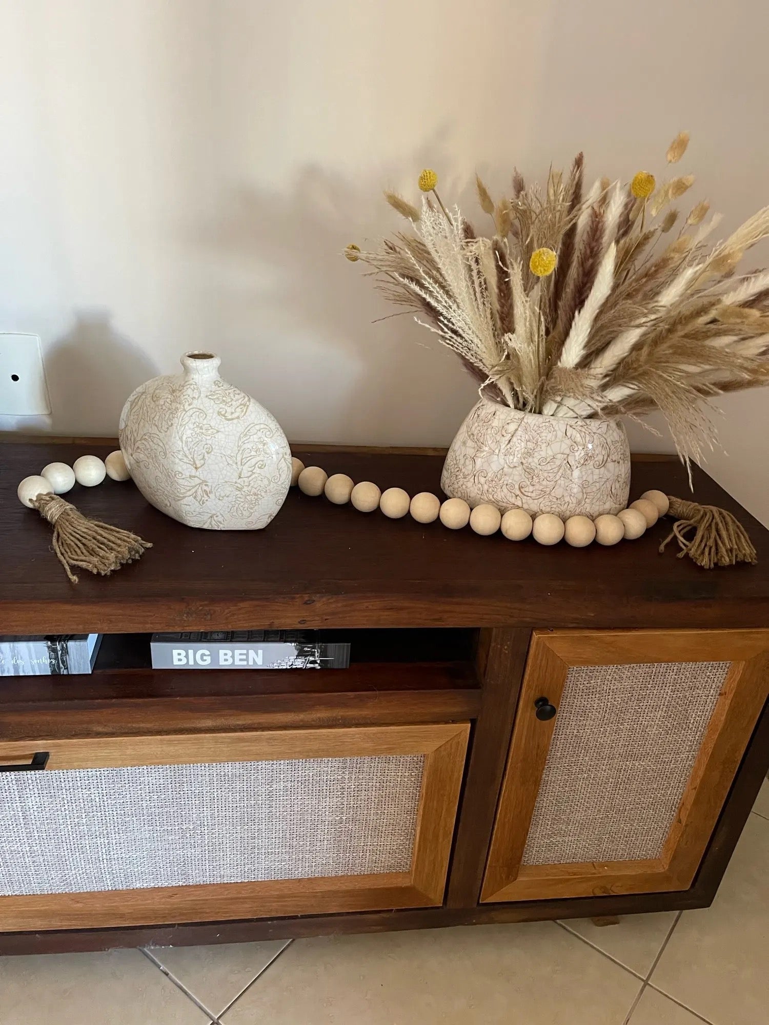 Cadena de Madera – BOHO - Minimalist House Shop