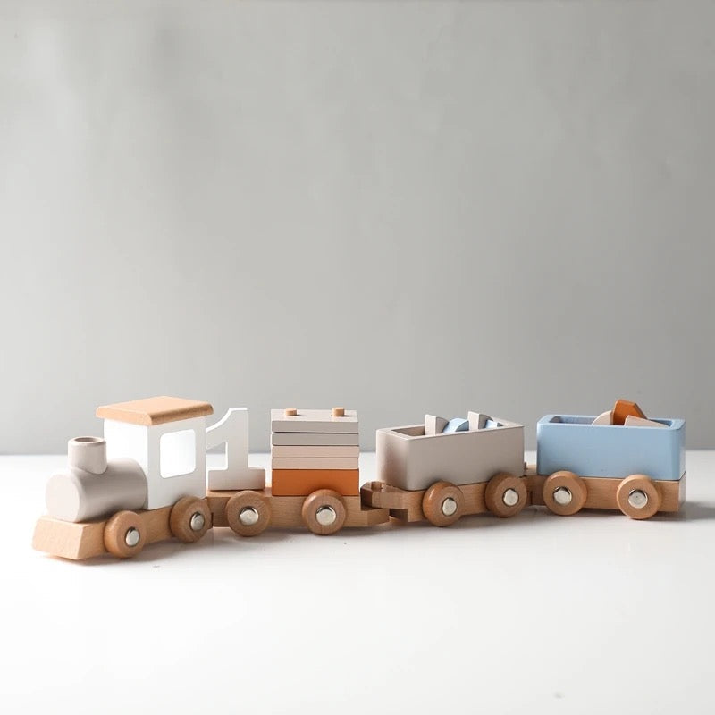 Kit de Madera – Trenecito - Minimalist House Shop