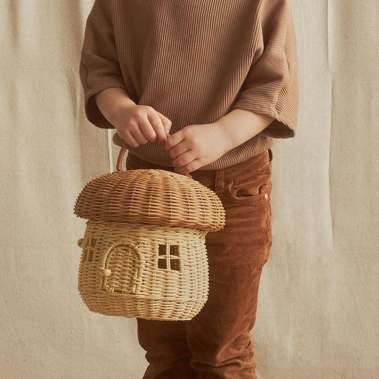 Cesta Organizadora en Forma de Hongo - Minimalist House Shop