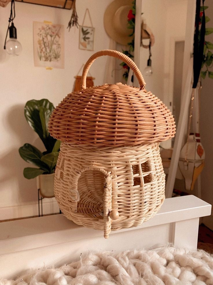 Cesta Organizadora en Forma de Hongo - Minimalist House Shop