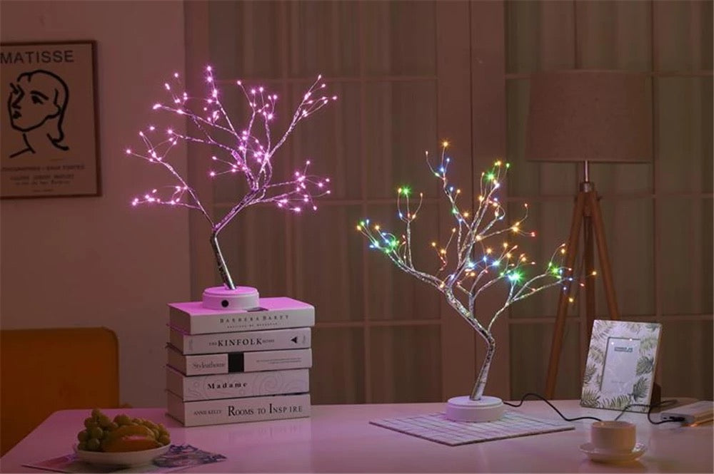 Lámpara Árbol LED DIY