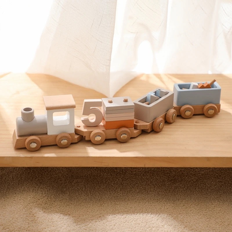 Kit de Madera – Trenecito - Minimalist House Shop