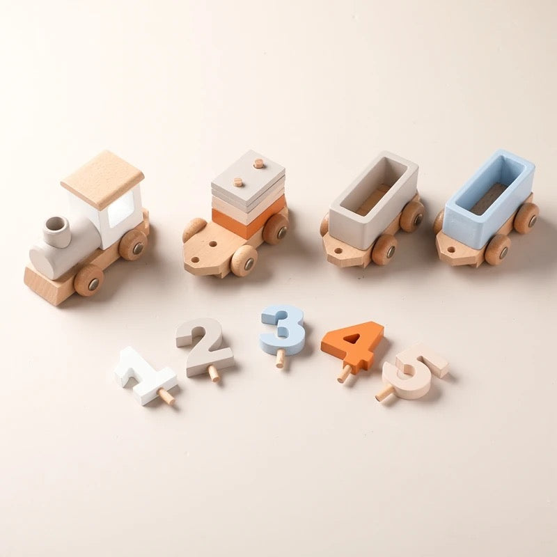 Kit de Madera – Trenecito - Minimalist House Shop