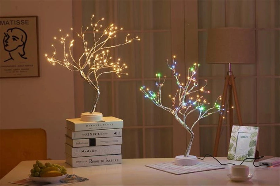 Lámpara Árbol LED DIY