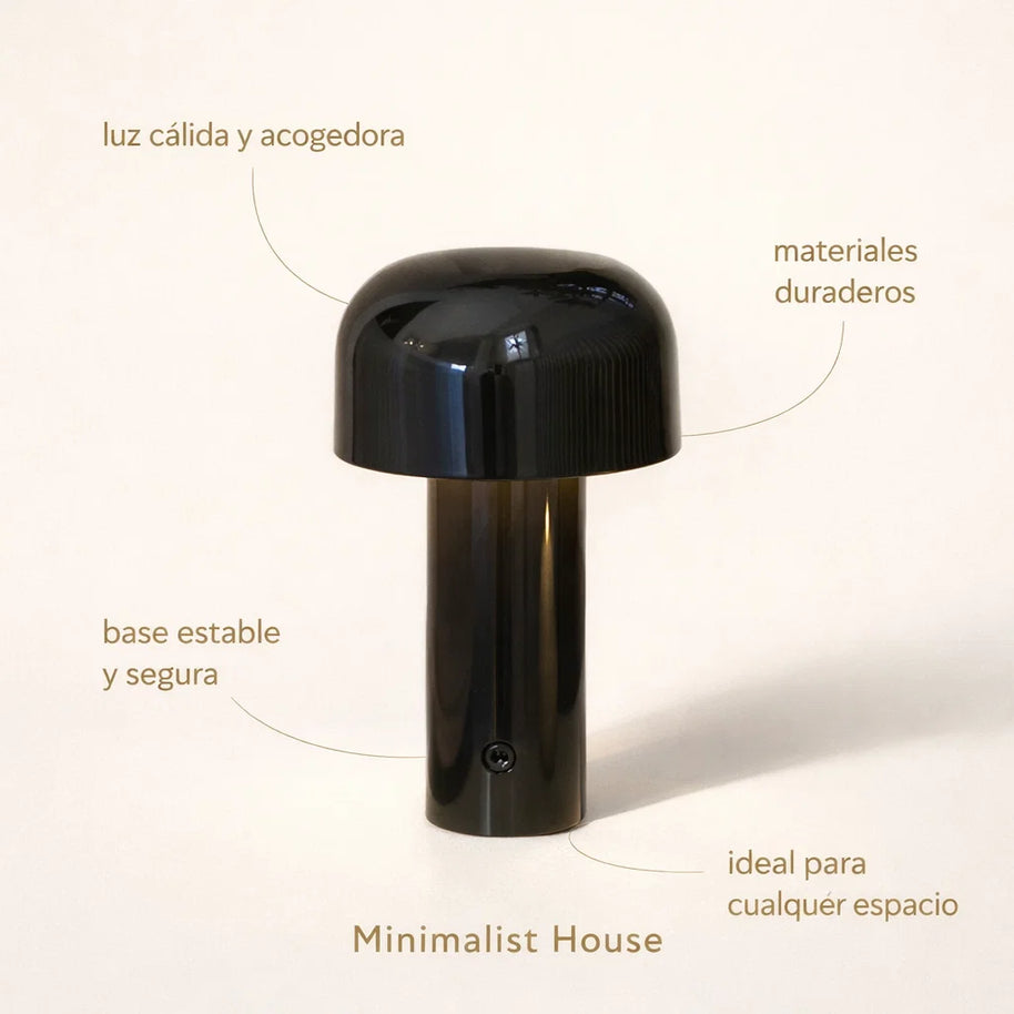 Lámpara Cogumelo Touch Premium - Minimalist House Shop