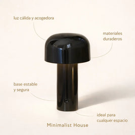 Lámpara Cogumelo Touch Premium - Minimalist House Shop