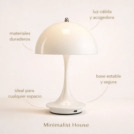 Lámpara Recargable Savanah - Minimalist House Shop