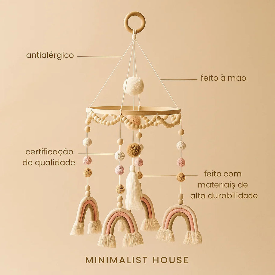 Móvil Rainbow Dreams Arcoíris