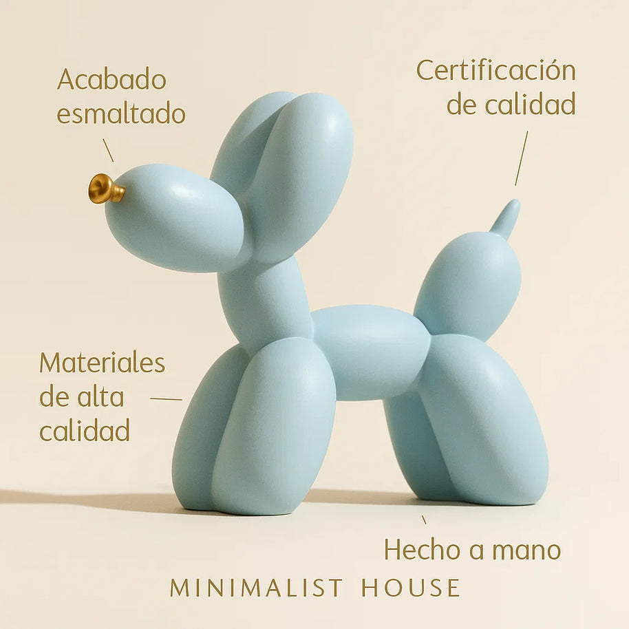 Estatuillas Perro Globo
