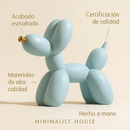 Estatuillas Perro Globo