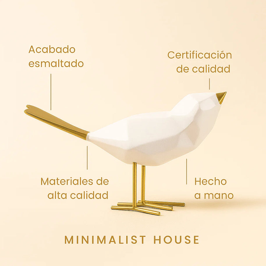 Estatuilla decorativa – Pájaro