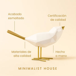 Estatuilla decorativa – Pájaro