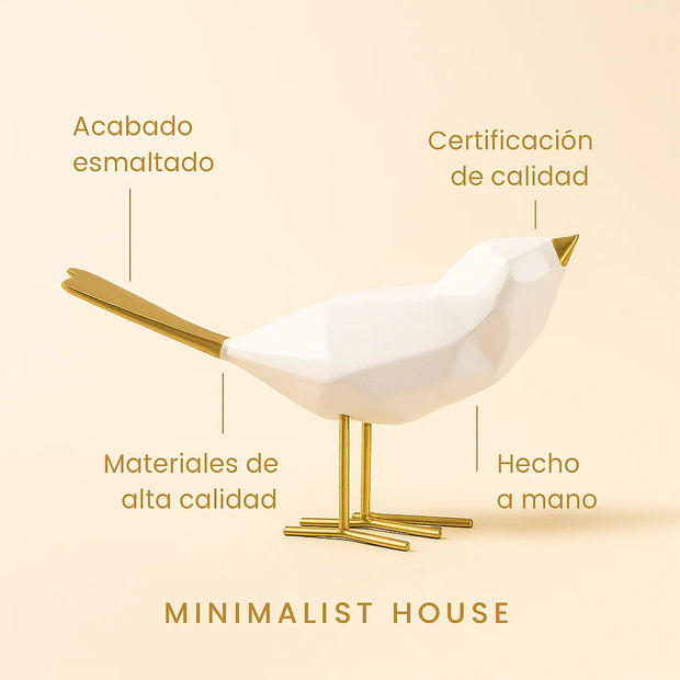 Estatuilla decorativa – Pájaro
