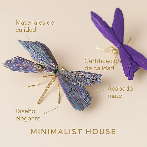 Estatueta Borboleta en Piedra Natural 