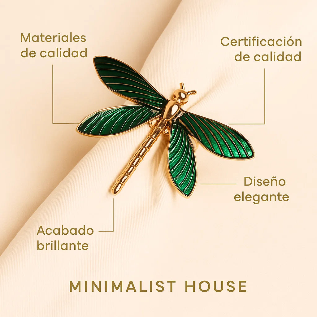 Anillos para Servilletas Libélula – 4 uds - Minimalist House Shop