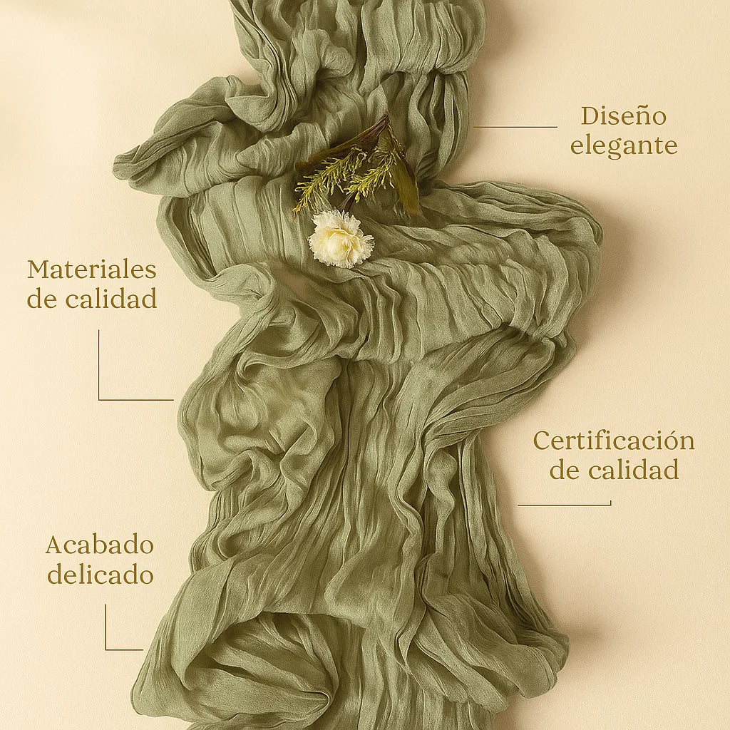 Camino de Mesa Glaze – Especial de Navidad - Minimalist House Shop