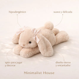 Conejita de Peluche PATY - Minimalist House Shop