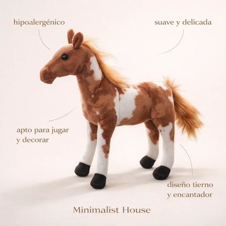 Caballo de Peluche Rodeo - 30cm - Minimalist House Shop