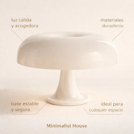 Lámpara Italy – Blanca - Minimalist House Shop