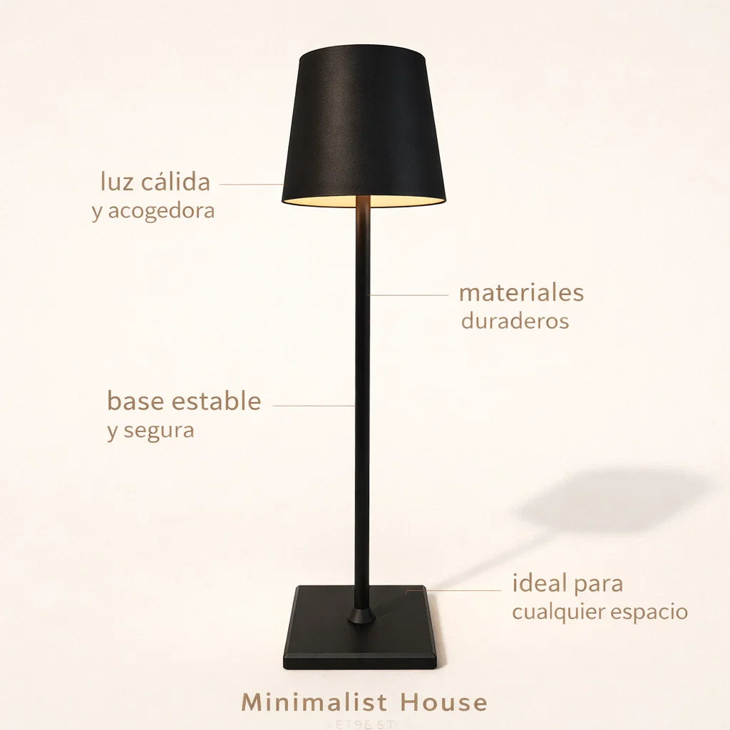 Lámpara Venice – Recargable - Minimalist House Shop