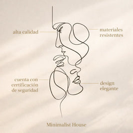 Arte de Pared en Metal – LOVE - Minimalist House Shop